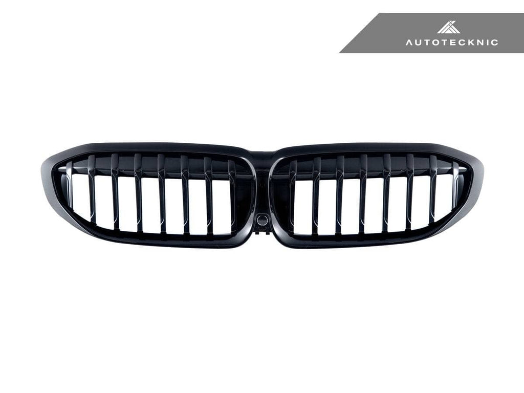 Kies-Motorsports AutoTecknic USA AutoTecknic Gloss Black Front Grille - BMW G20 3-Series Pre-LCI