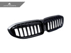 Kies-Motorsports AutoTecknic USA AutoTecknic Gloss Black Front Grille - BMW G20 3-Series Pre-LCI