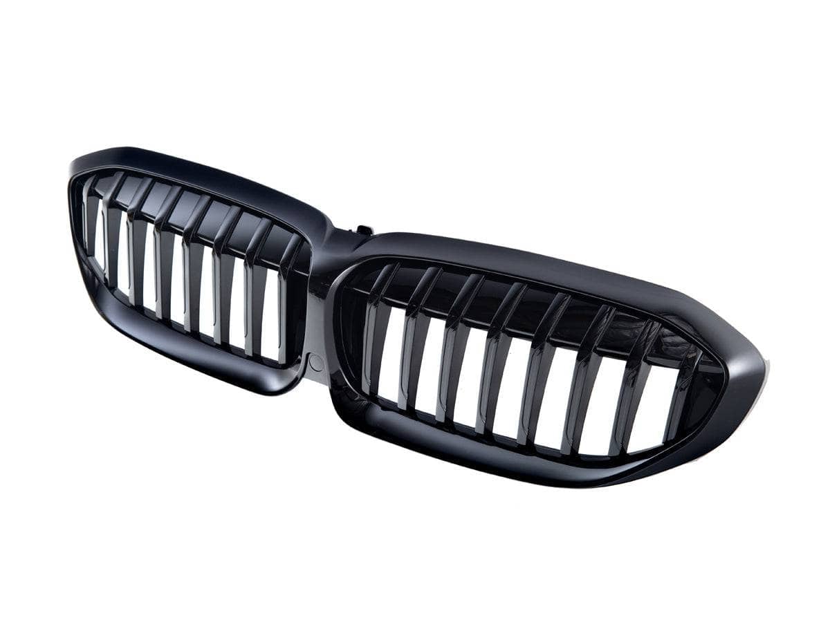Kies-Motorsports AutoTecknic USA AutoTecknic Gloss Black Front Grille - BMW G20 3-Series Pre-LCI