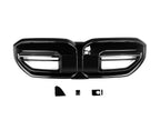Kies-Motorsports AutoTecknic USA AutoTecknic Gloss Black Front Grille - BMW G60 5-Series G60/ G61 5-Series (M Sport Package)