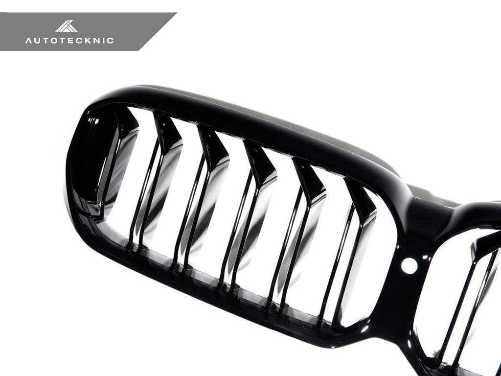 Kies-Motorsports AutoTecknic USA AutoTecknic Gloss Black Front Grille - F90 M5 LCI | G30 5-Series LCI