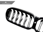 Kies-Motorsports AutoTecknic USA AutoTecknic Gloss Black Front Grille - F90 M5 LCI | G30 5-Series LCI