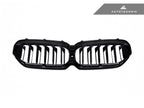 Kies-Motorsports AutoTecknic USA AutoTecknic Gloss Black Front Grille - F90 M5 LCI | G30 5-Series LCI