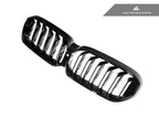 Kies-Motorsports AutoTecknic USA AutoTecknic Gloss Black Front Grille - F90 M5 LCI | G30 5-Series LCI