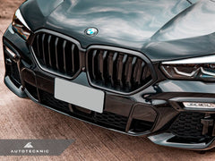 Kies-Motorsports AutoTecknic USA AutoTecknic Gloss Black Front Grille - G06 X6 Pre-LCI