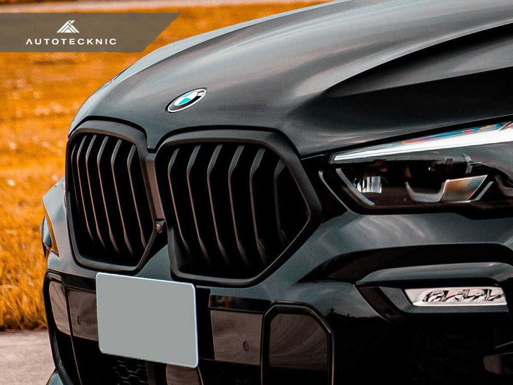 Kies-Motorsports AutoTecknic USA AutoTecknic Gloss Black Front Grille - G06 X6 Pre-LCI