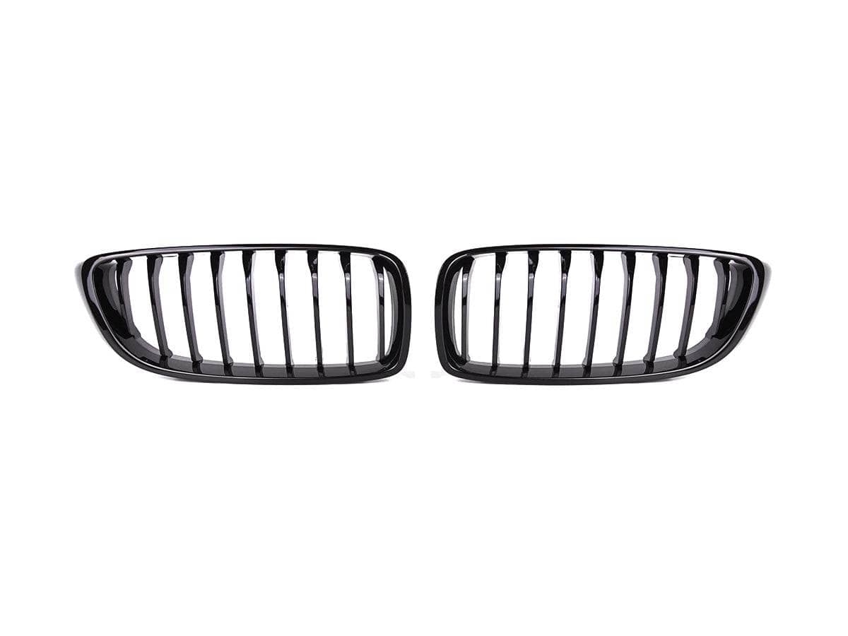 Kies-Motorsports AutoTecknic USA AutoTecknic Gloss Black Front Grille Set - BMW F32/ F36 4-Series
