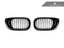 Kies-Motorsports AutoTecknic USA AutoTecknic Gloss Black Front Grille Set - E46 3-Series LCI Sedan (2002-2005)