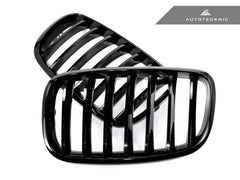 Kies-Motorsports AutoTecknic USA AutoTecknic Gloss Black Front Grille Set - E70 X5 / X5M | E71 X6 / X6M