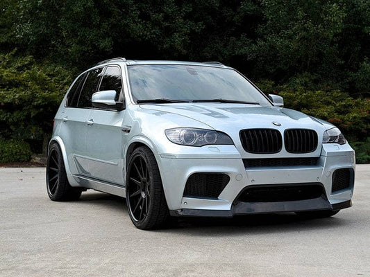 Kies-Motorsports AutoTecknic USA AutoTecknic Gloss Black Front Grille Set - E70 X5 / X5M | E71 X6 / X6M