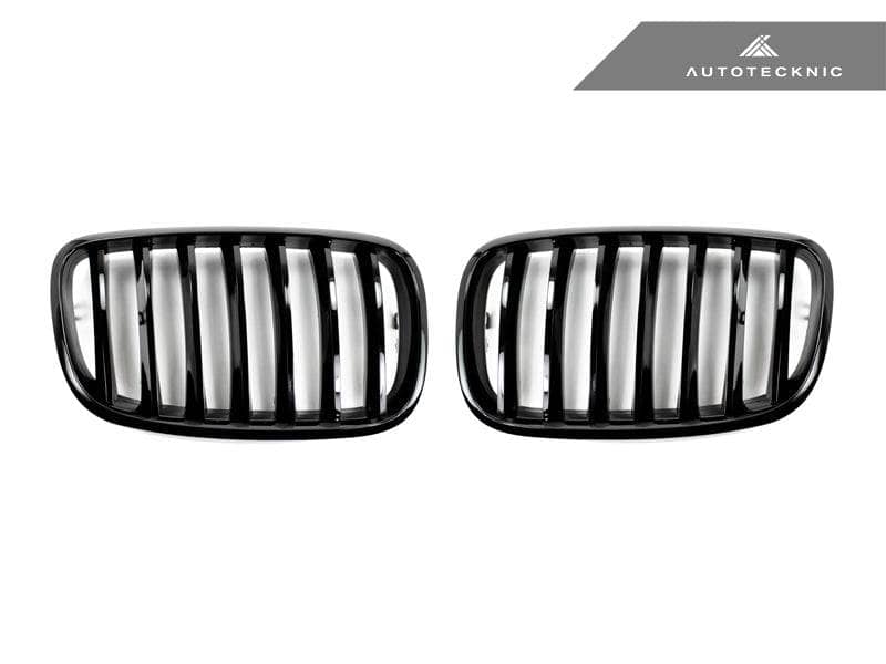 Kies-Motorsports AutoTecknic USA AutoTecknic Gloss Black Front Grille Set - E70 X5 / X5M | E71 X6 / X6M
