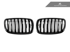 Kies-Motorsports AutoTecknic USA AutoTecknic Gloss Black Front Grille Set - E70 X5 / X5M | E71 X6 / X6M