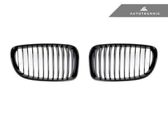 Kies-Motorsports AutoTecknic USA AutoTecknic Gloss Black Front Grille Set - E82 1-Series & 1M