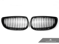 Kies-Motorsports AutoTecknic USA AutoTecknic Gloss Black Front Grille Set - E92/ E93 3-Series Pre-LCI (Including E9X M3)