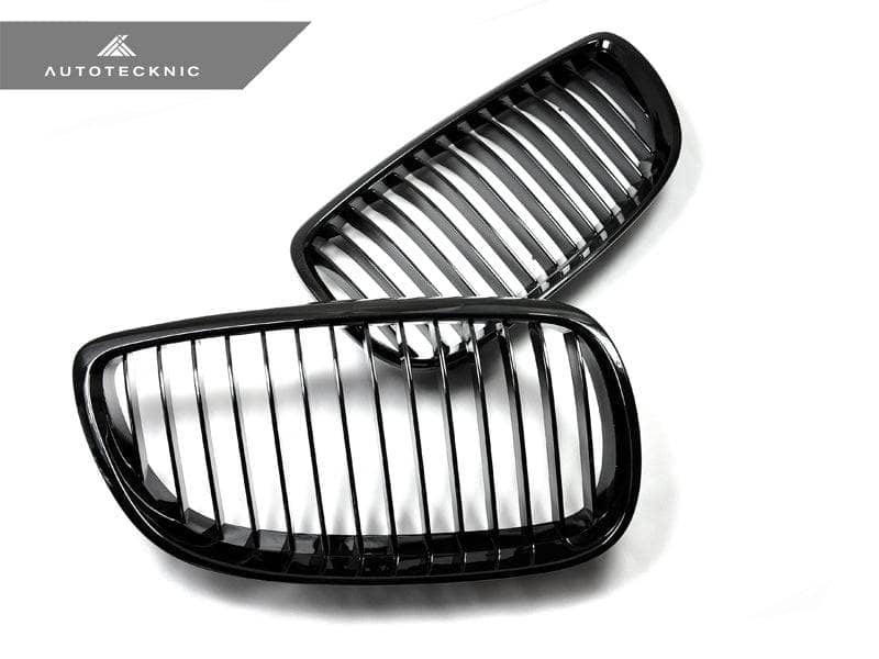 Kies-Motorsports AutoTecknic USA AutoTecknic Gloss Black Front Grille Set - E92/ E93 3-Series Pre-LCI (Including E9X M3)