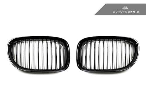Kies-Motorsports AutoTecknic USA AutoTecknic Gloss Black Front Grille Set - F01/ F02 7-Series Main image