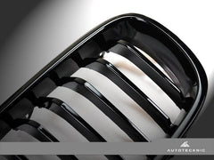 Kies-Motorsports AutoTecknic USA AutoTecknic Gloss Black Front Grille Set - F10 Sedan/ F11 Wagon | 5-Series
