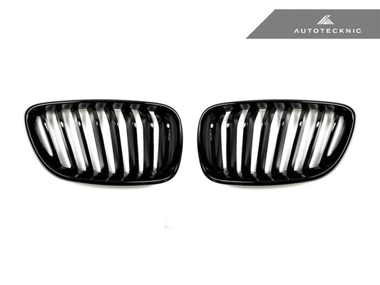 Kies-Motorsports AutoTecknic USA AutoTecknic Gloss Black Front Grille Set - F22 2-Series