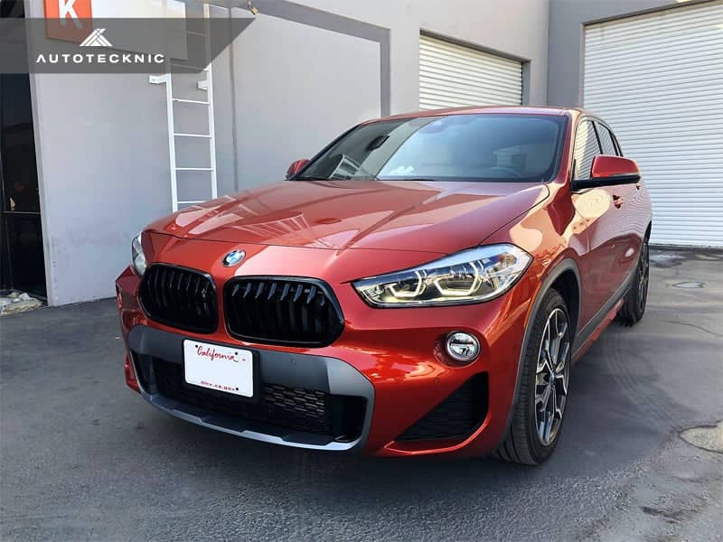 Kies-Motorsports AutoTecknic USA AutoTecknic Gloss Black Front Grille Set - F39 X2