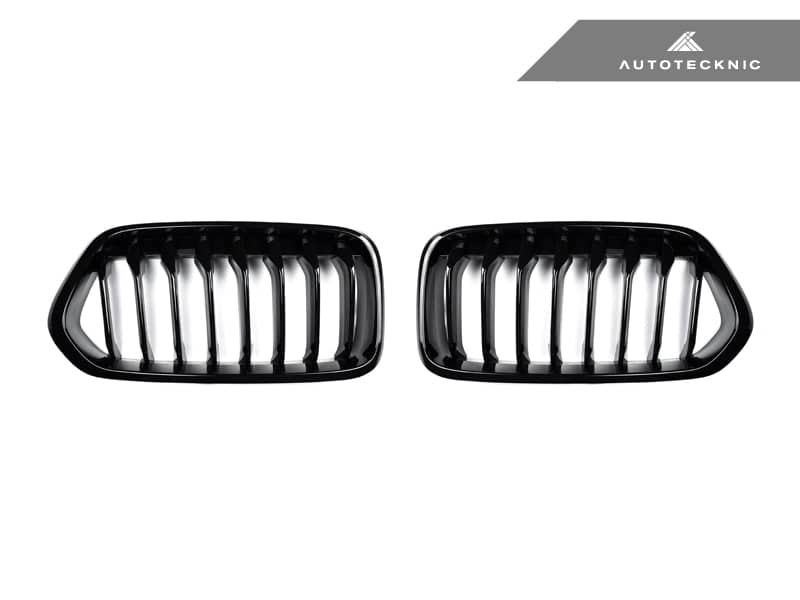 Kies-Motorsports AutoTecknic USA AutoTecknic Gloss Black Front Grille Set - F39 X2