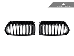 Kies-Motorsports AutoTecknic USA AutoTecknic Gloss Black Front Grille Set - F39 X2