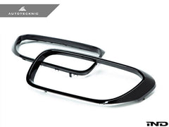 Kies-Motorsports AutoTecknic USA AutoTecknic Gloss Black Front Grille Surround Set - F90 M5