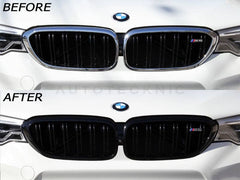 Kies-Motorsports AutoTecknic USA AutoTecknic Gloss Black Front Grille Surround Set - F90 M5