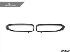 Kies-Motorsports AutoTecknic USA AutoTecknic Gloss Black Front Grille Surround Set - F90 M5