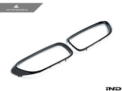Kies-Motorsports AutoTecknic USA AutoTecknic Gloss Black Front Grille Surround Set - F90 M5