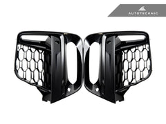 Kies-Motorsports AutoTecknic USA AutoTecknic Gloss Black Lower Grille Trim Set - G01 X3 | G02 X4 M40I Pre-LCI