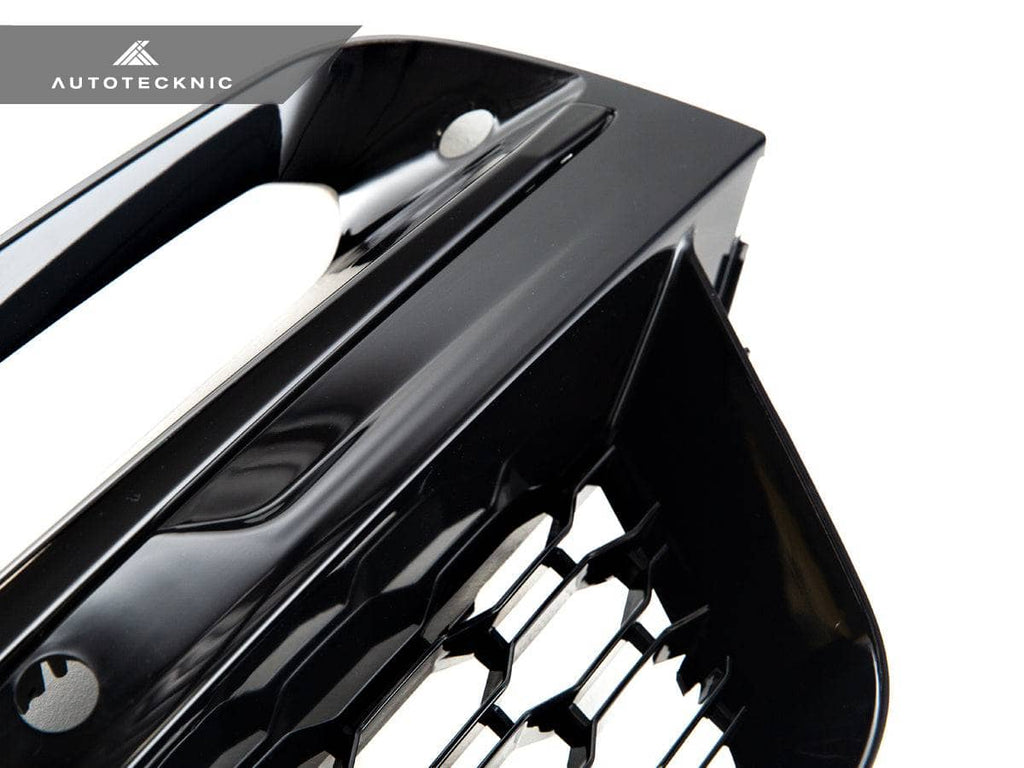 Kies-Motorsports AutoTecknic USA AutoTecknic Gloss Black Lower Grille Trim Set - G01 X3 | G02 X4 M40I Pre-LCI