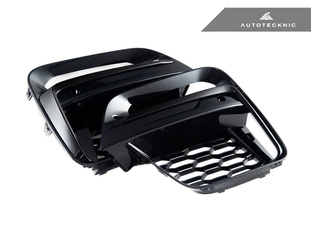 Kies-Motorsports AutoTecknic USA AutoTecknic Gloss Black Lower Grille Trim Set - G01 X3 | G02 X4 M40I Pre-LCI