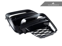 Kies-Motorsports AutoTecknic USA AutoTecknic Gloss Black Lower Grille Trim Set - G01 X3 | G02 X4 M40I Pre-LCI