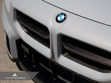 Kies-Motorsports AutoTecknic USA AutoTecknic Gloss Black Motorsport Front Grille - G87 M2 ABS - Gloss Finish