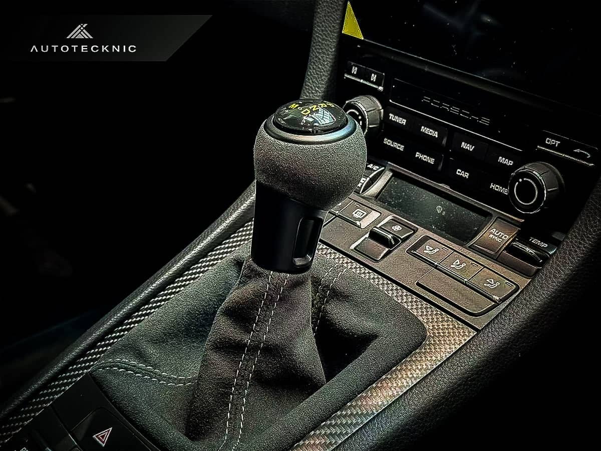 Kies-Motorsports AutoTecknic USA AutoTecknic GT4-Inspired Shift Knob - Porsche 718 / 911 (991) / 981 Cayman / Boxster