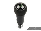 Kies-Motorsports AutoTecknic USA AutoTecknic GT4-Inspired Shift Knob - Porsche Macan (95B) 2015-2024 Green / Alcantara
