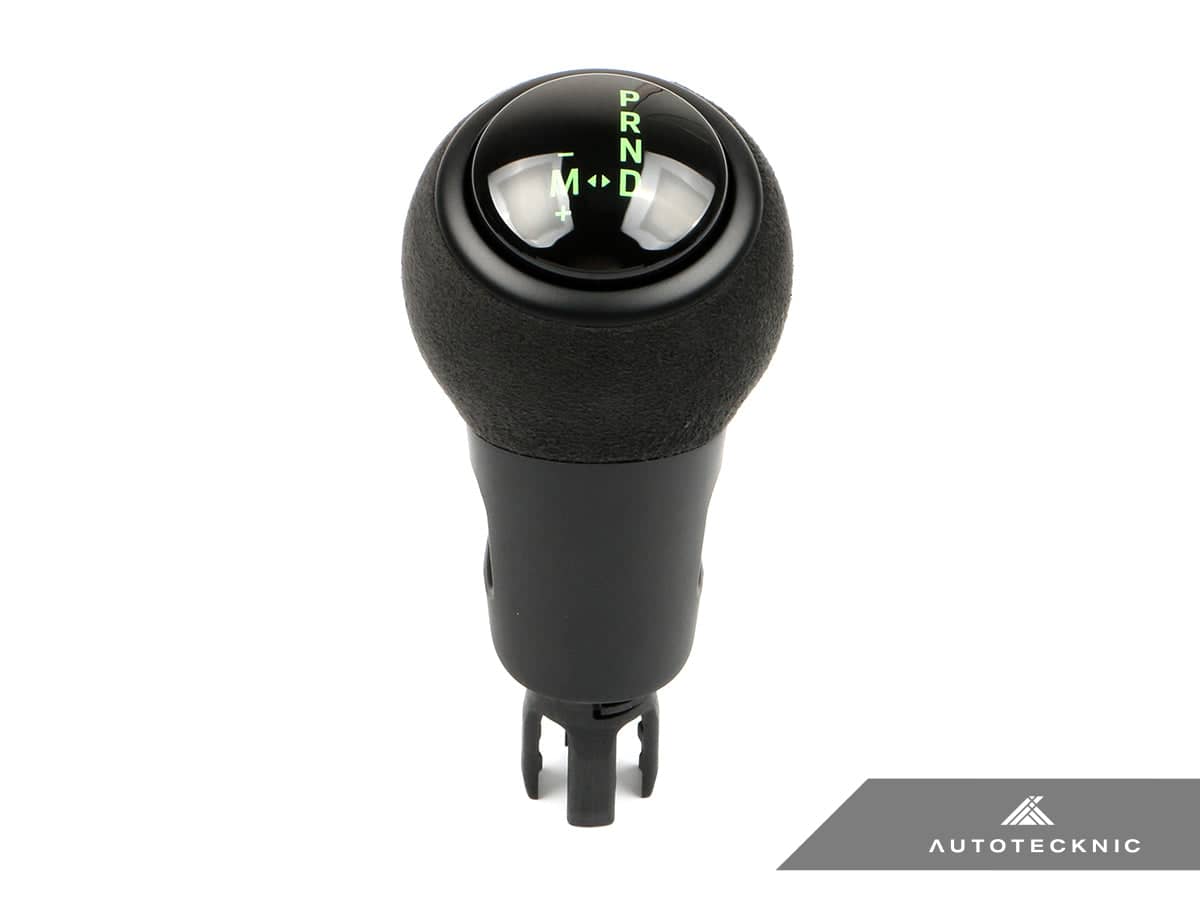 Kies-Motorsports AutoTecknic USA AutoTecknic GT4-Inspired Shift Knob - Porsche Macan (95B) 2015-2024 Green / Alcantara