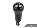 Kies-Motorsports AutoTecknic USA AutoTecknic GT4-Inspired Shift Knob - Porsche Macan (95B) 2015-2024 Green / Carbon Fiber