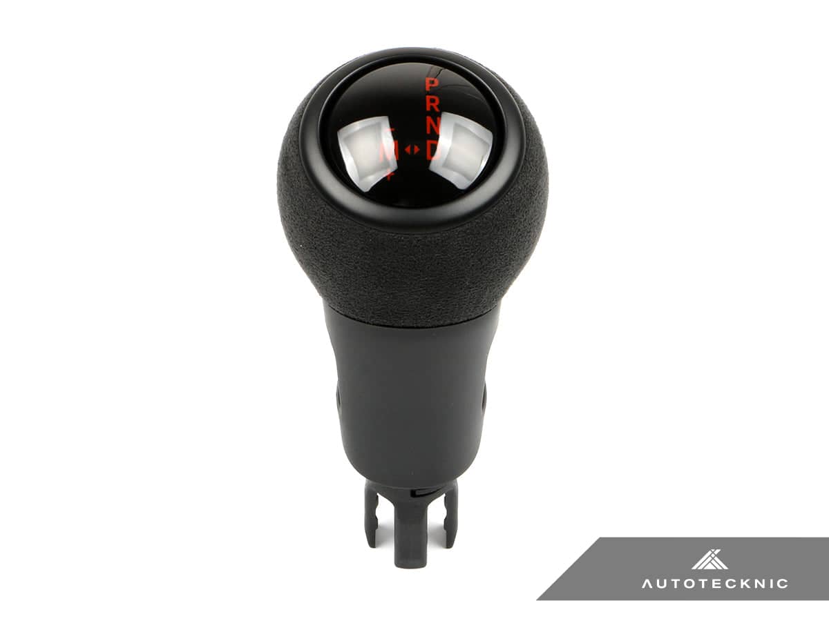 Kies-Motorsports AutoTecknic USA AutoTecknic GT4-Inspired Shift Knob - Porsche Macan (95B) 2015-2024 Red / Alcantara