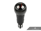 Kies-Motorsports AutoTecknic USA AutoTecknic GT4-Inspired Shift Knob - Porsche Macan (95B) 2015-2024 Red / Carbon Fiber