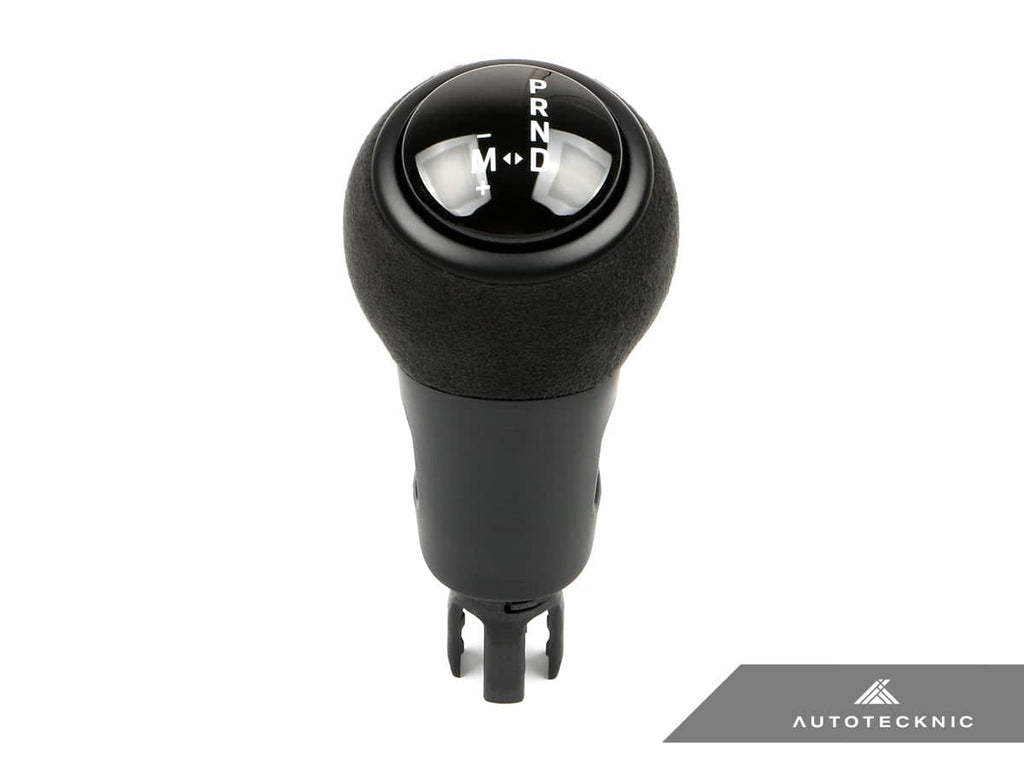Kies-Motorsports AutoTecknic USA AutoTecknic GT4-Inspired Shift Knob - Porsche Macan (95B) 2015-2024 White / Alcantara