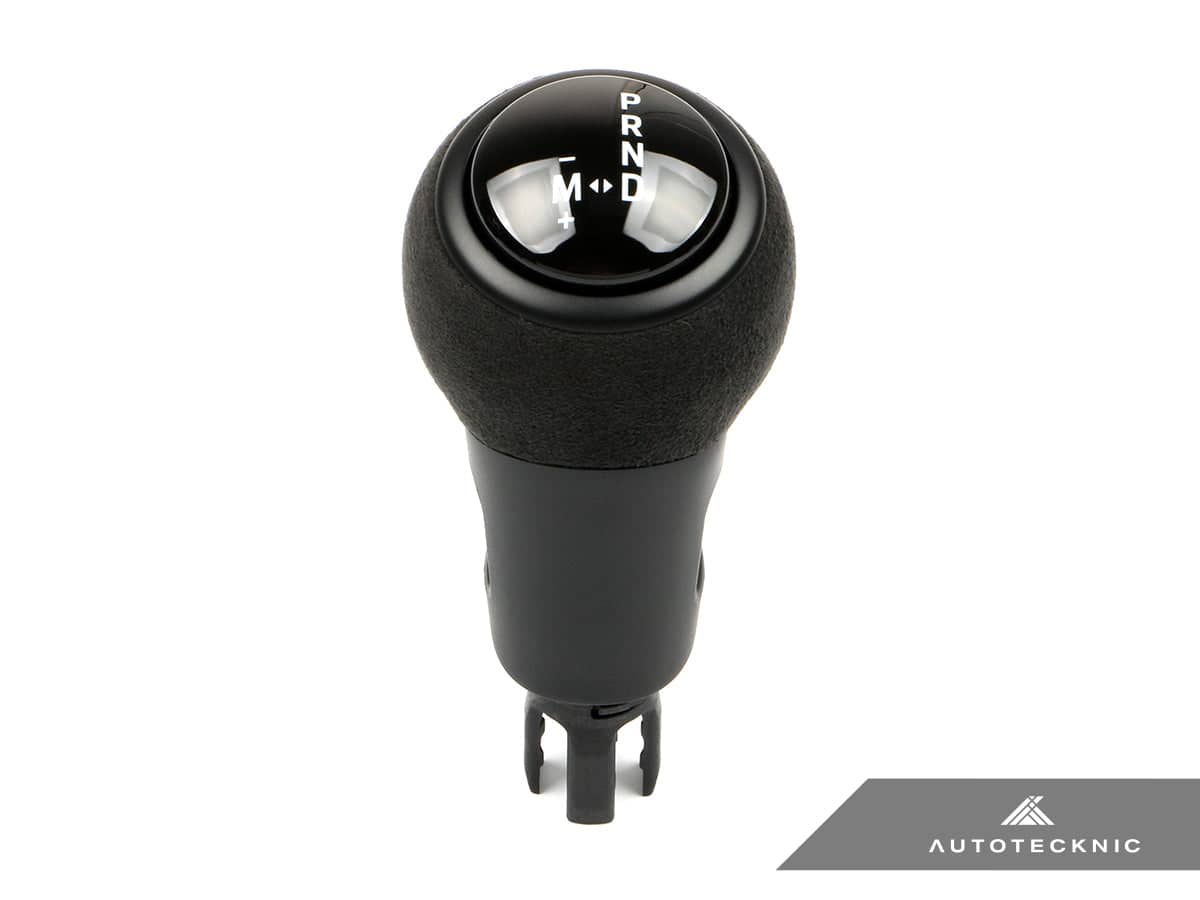 Kies-Motorsports AutoTecknic USA AutoTecknic GT4-Inspired Shift Knob - Porsche Macan (95B) 2015-2024 White / Alcantara