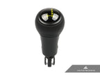 Kies-Motorsports AutoTecknic USA AutoTecknic GT4-Inspired Shift Knob - Porsche Macan (95B) 2015-2024 Yellow / Genuine Leather