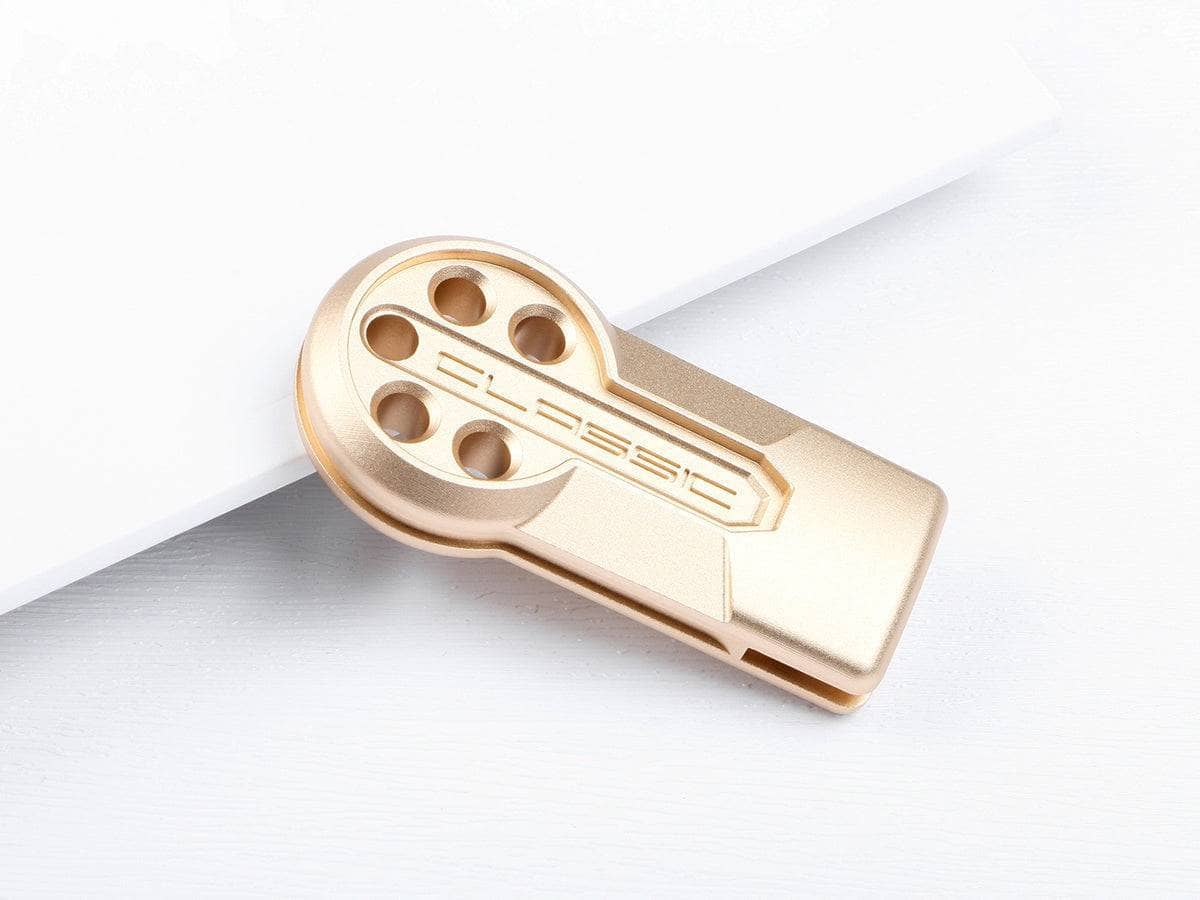 Kies-Motorsports AutoTecknic USA AutoTecknic Historic Ignition Switch – Porsche (Entry & Drive Models) Champagne Anodized / Boxster Model (2013–2025) / Yes - I have the Entry & Drive Option