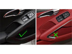 Kies-Motorsports AutoTecknic USA AutoTecknic Interior Door Pull Handle Cover Set - Porsche 981 Boxster / Cayman / 718 Cayman / 991 911