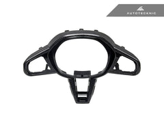 Kies-Motorsports AutoTecknic USA AutoTecknic LCI Carbon Steering Wheel Trim - G22/ G26 4-Series 2025-Up