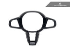 Kies-Motorsports AutoTecknic USA AutoTecknic LCI Carbon Steering Wheel Trim - G22/ G26 4-Series 2025-Up