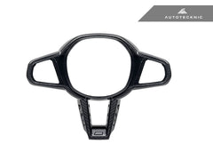 Kies-Motorsports AutoTecknic USA AutoTecknic LCI Carbon Steering Wheel Trim - G42 2-Series 2025-Up