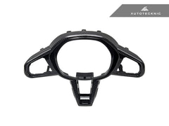 Kies-Motorsports AutoTecknic USA AutoTecknic LCI Carbon Steering Wheel Trim - G42 2-Series 2025-Up