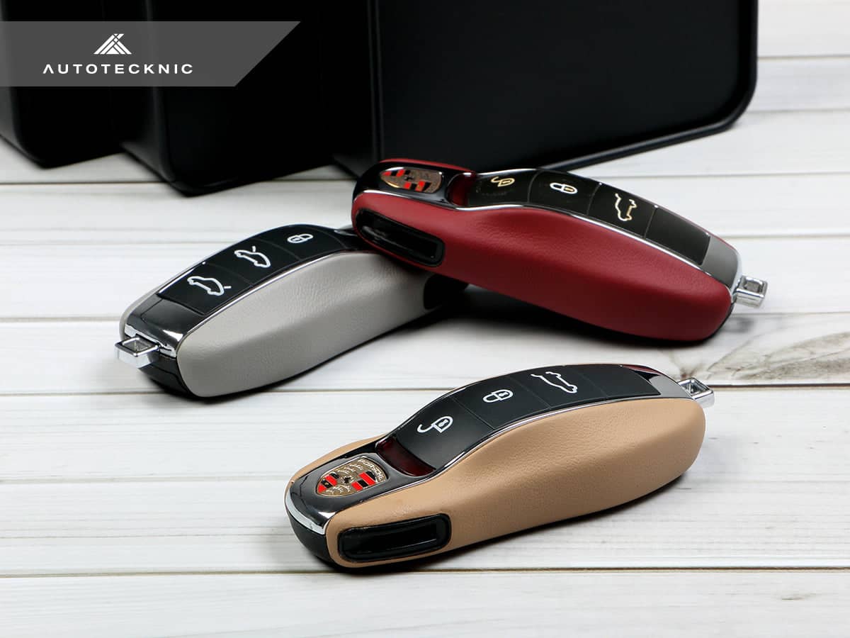 Kies-Motorsports AutoTecknic USA AutoTecknic Leather Key Remote Trim - Porsche
